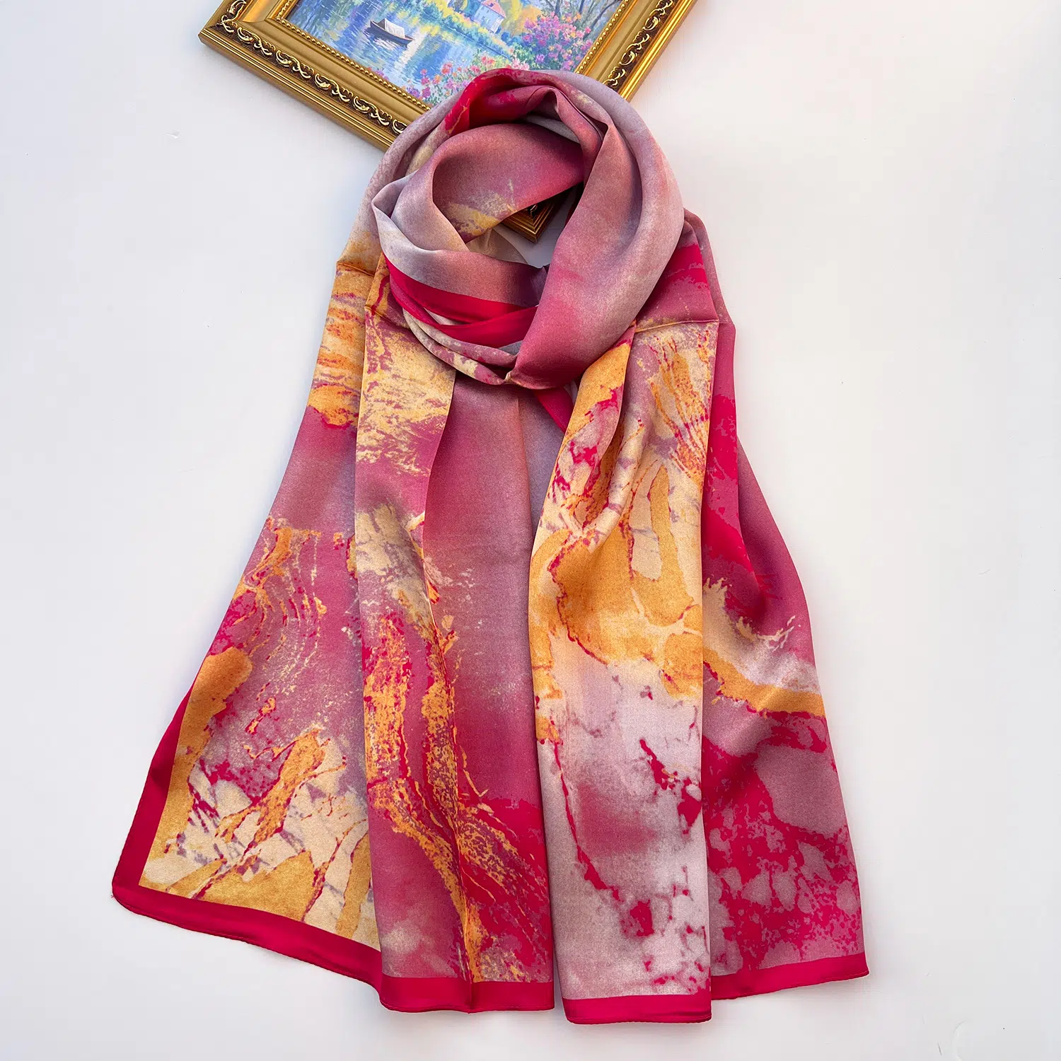 Alba %100 Doğal Mulberry İpek Şal