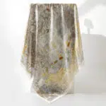 Celeste %100 Mulberry İpek Eşarp – 90x90 Premium Eşarp