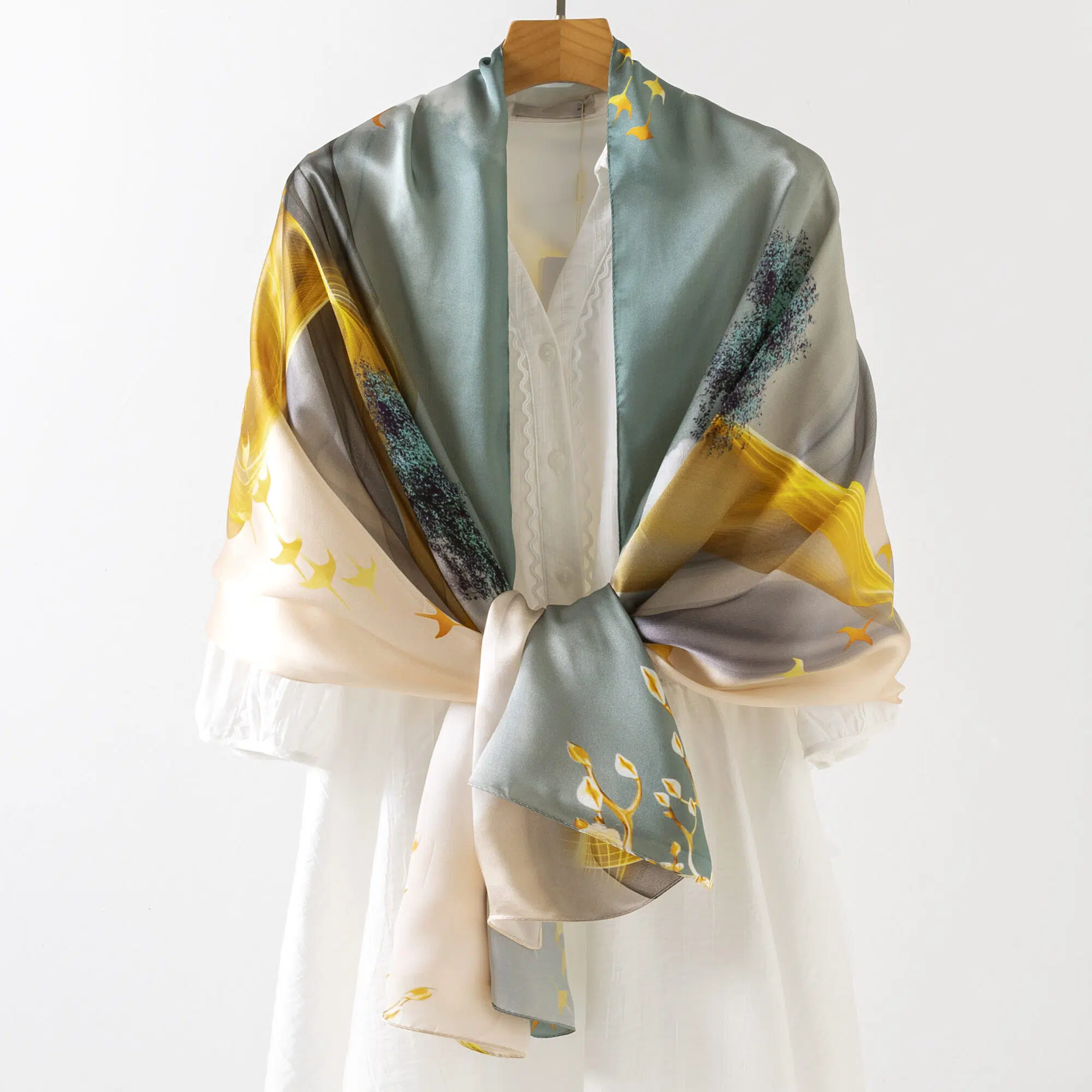 Eden %100 Doğal Mulberry İpek Şal