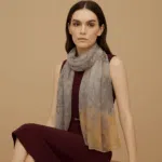 Pastel Mirage %100 Doğal Mulberry İpek Şifon Şal