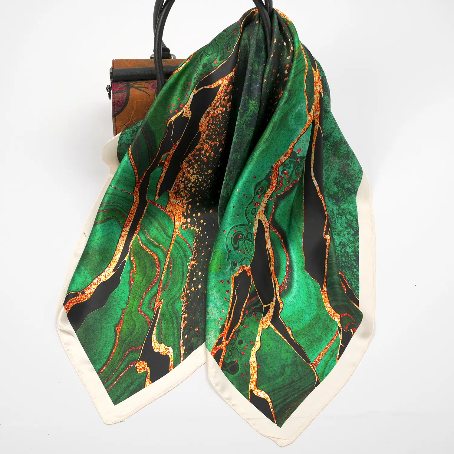 Noir Lumiere %100 Doğal Mulberry İpek Eşarp