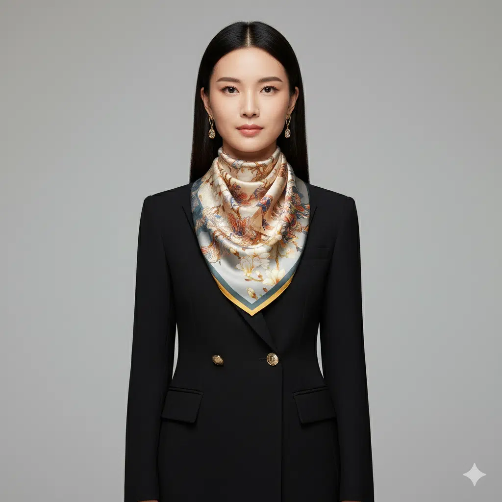 Seraphine %100 Doğal Mulberry İpek Eşarp