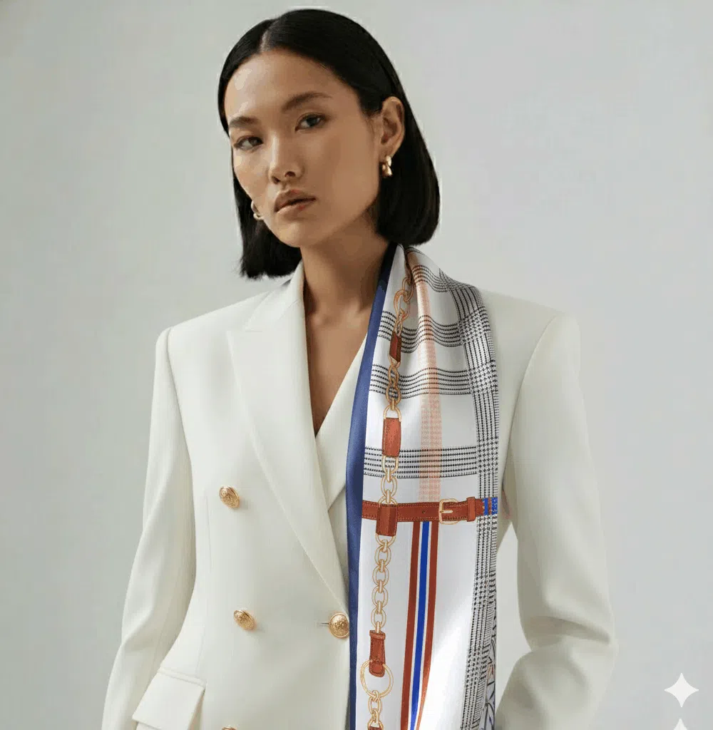 Liora %100 Doğal Mulberry İpek Şal