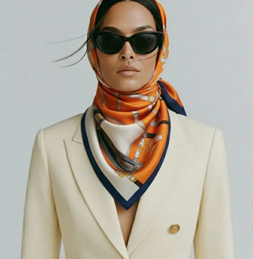 Aurora %100 Doğal Mulberry İpek Şal