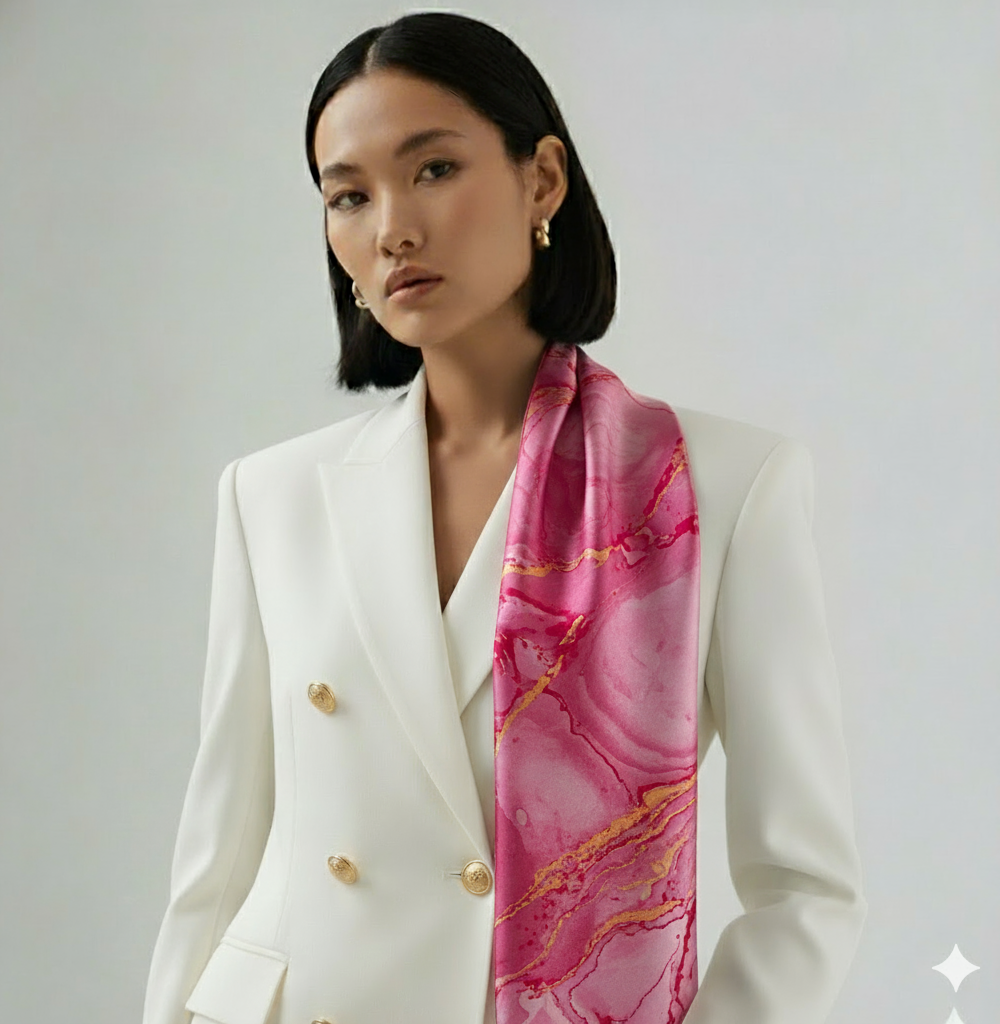 Alba %100 Doğal Mulberry İpek Şal