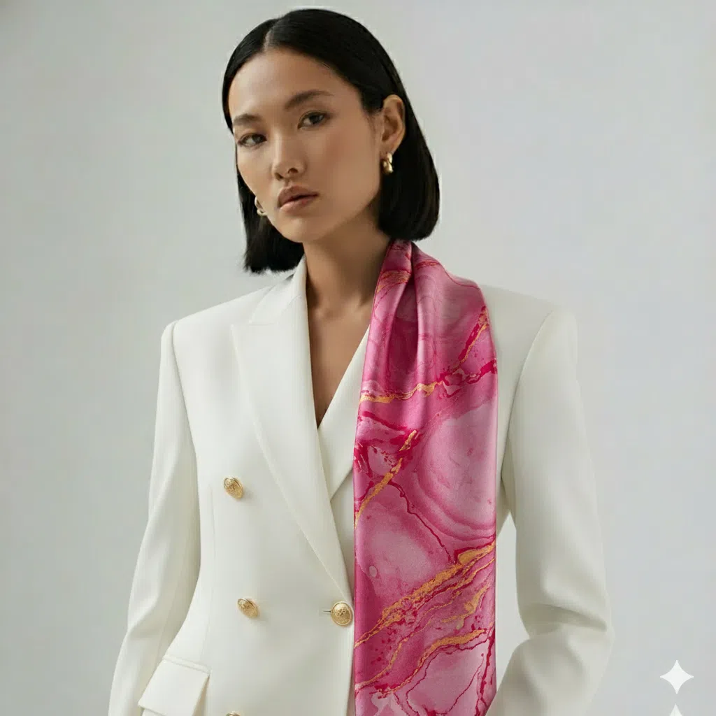 Alba %100 Doğal Mulberry İpek Şal