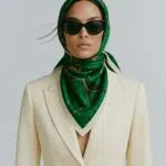 Noir Lumiere %100 Doğal Mulberry İpek Eşarp