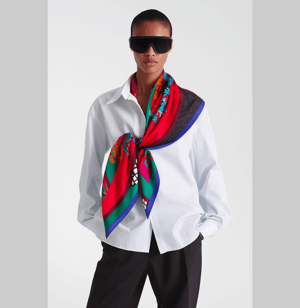 Colette %100 Doğal Mulberry İpek Eşarp