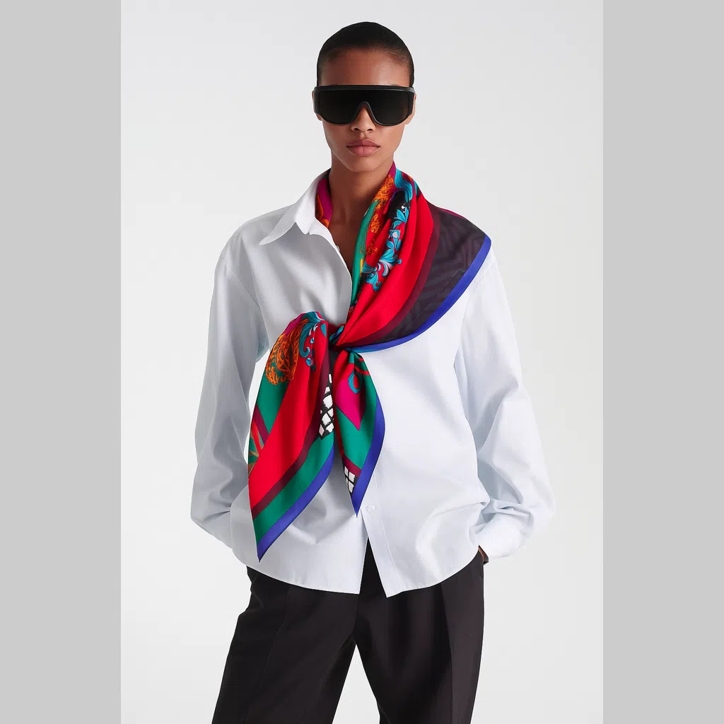 Colette %100 Doğal Mulberry İpek Eşarp